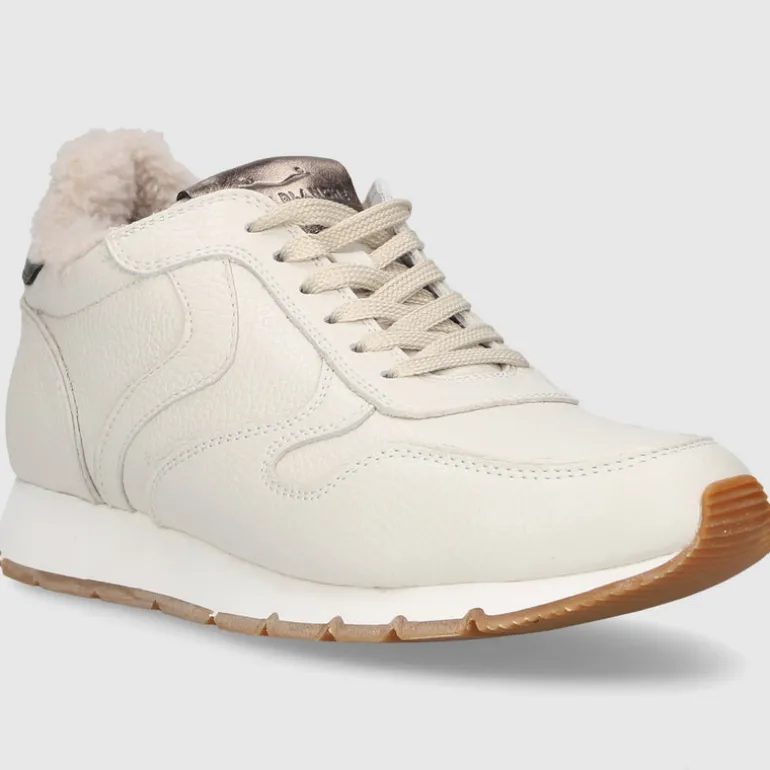 VOILE BLANCHE Damen Sneaker low JULIA Kalbsleder grau