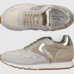 VOILE BLANCHE Damen Sneaker low JULIA Veloursleder