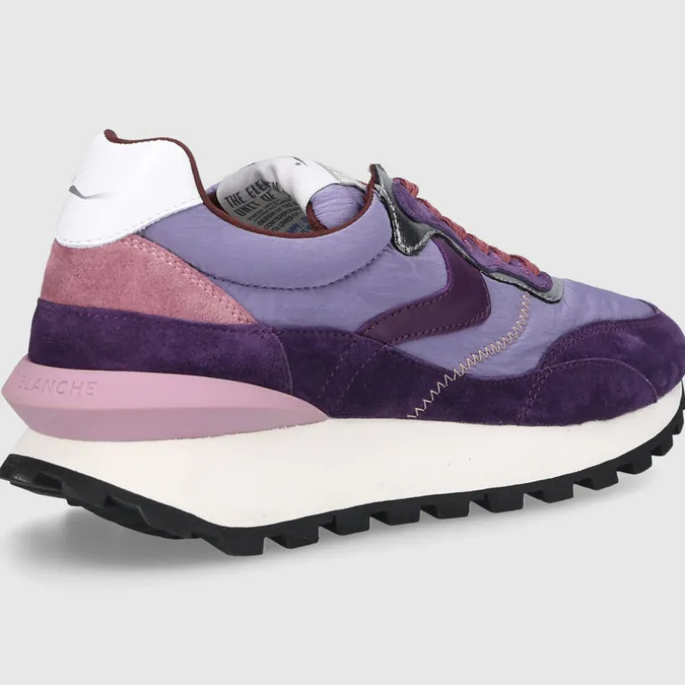 VOILE BLANCHE Damen Sneaker low QWARK Veloursleder