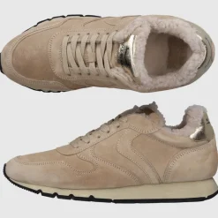 VOILE BLANCHE Damen Sneaker low JULIA FUR SUEDE Veloursleder