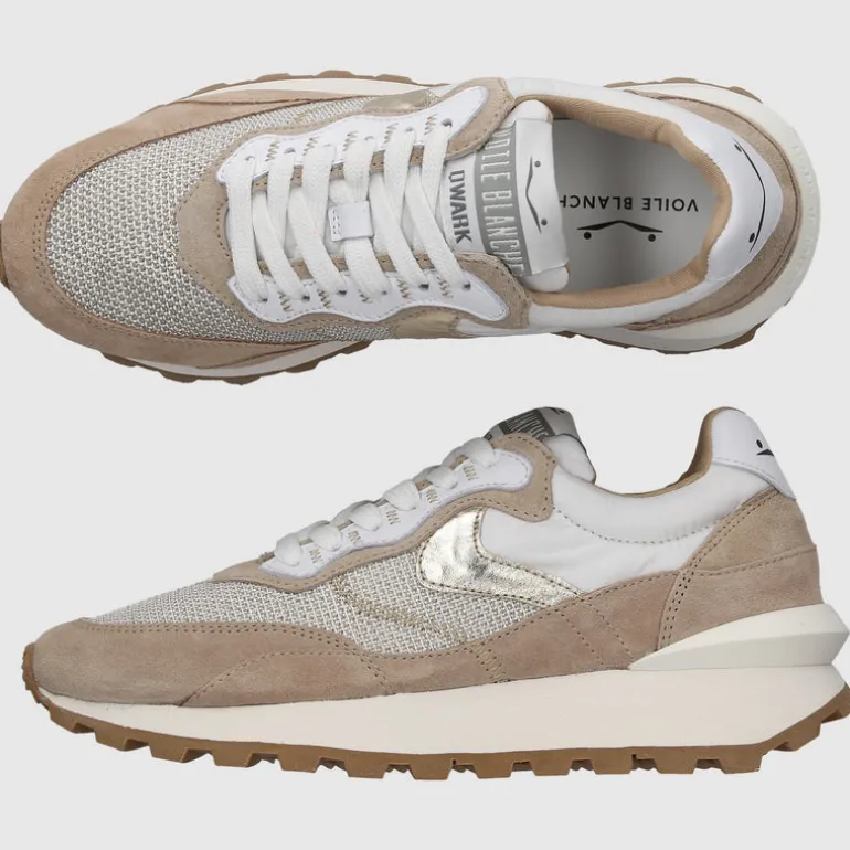 VOILE BLANCHE Damen Sneaker low QWARK Veloursleder