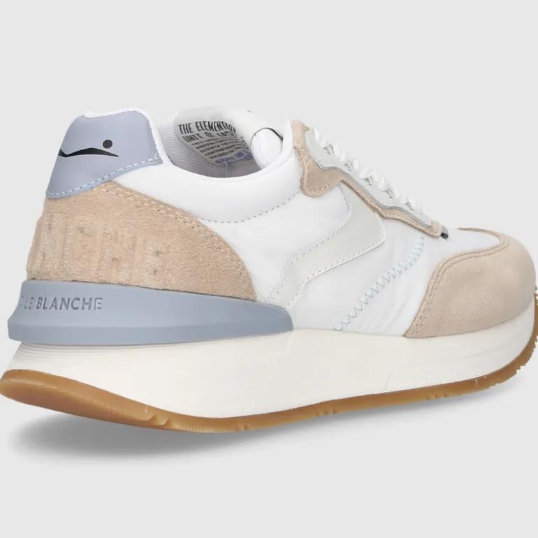 Voile Blanche Damen SNEAKER QWARK WEISS-BEIGE