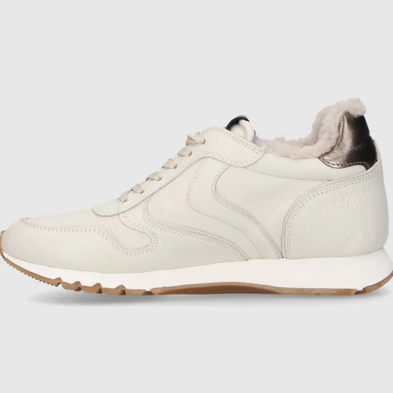 VOILE BLANCHE Damen Sneaker low JULIA Kalbsleder grau