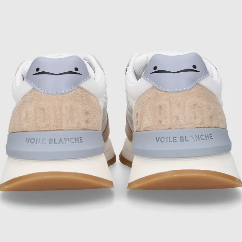Voile Blanche Damen SNEAKER QWARK WEISS-BEIGE