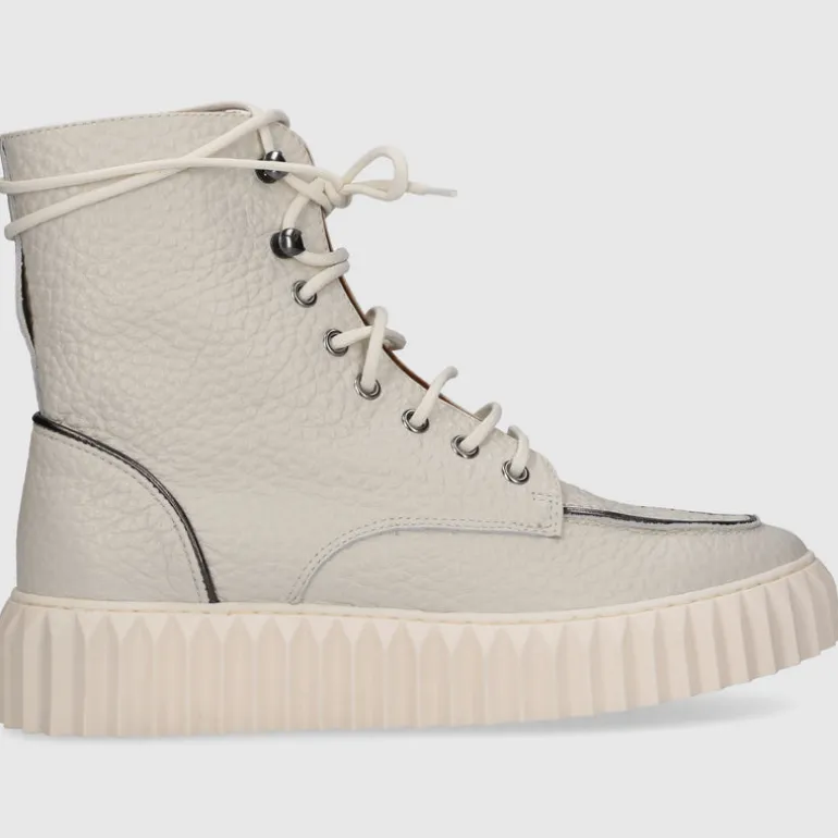VOILE BLANCHE Damen Stiefeletten TISSA Kalbsleder cremeweiß
