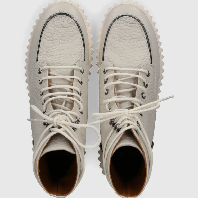 VOILE BLANCHE Damen Stiefeletten TISSA Kalbsleder cremeweiß