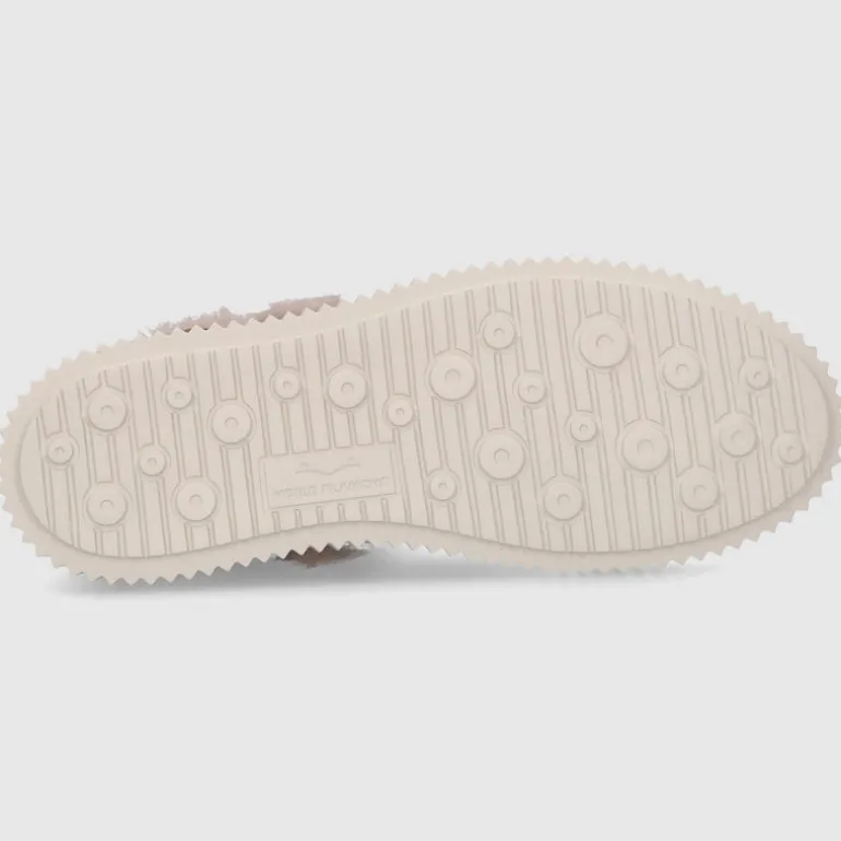 VOILE BLANCHE Damen Stiefeletten LAND Veloursleder grau