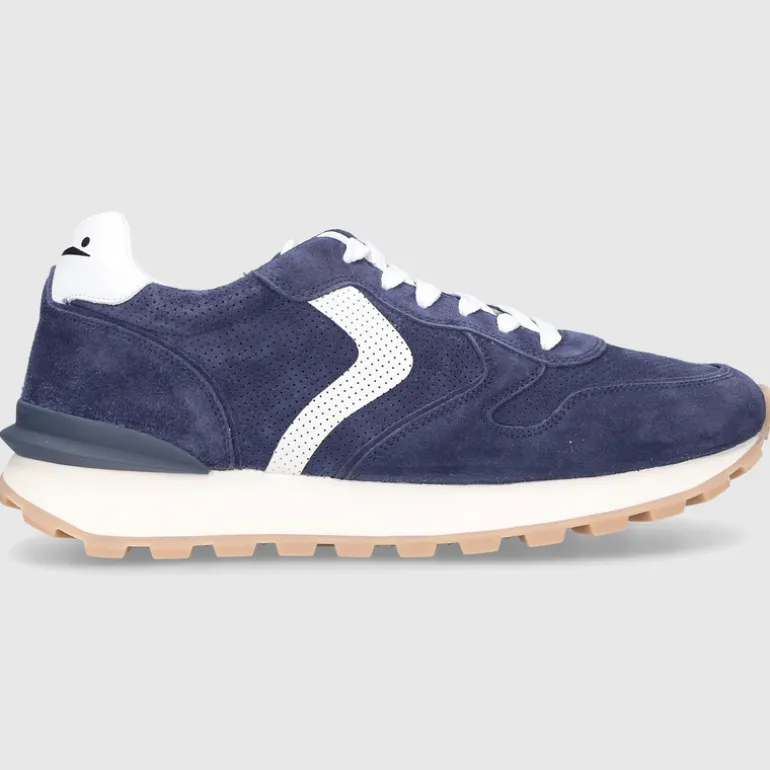 Voile Blanche Herren SNEAKER PARIS BLAU-WEISS
