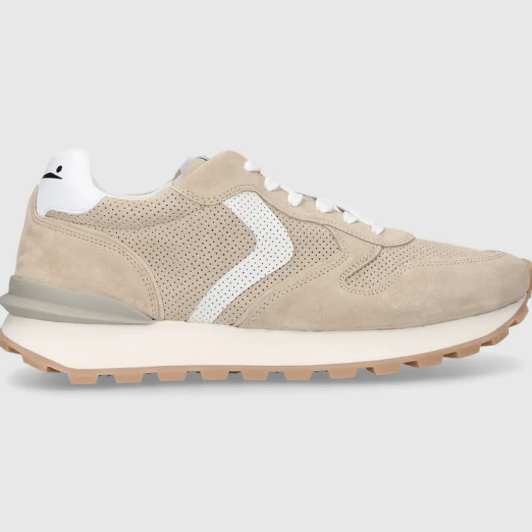 Voile Blanche Herren SNEAKER PARIS BEIGE-WEISS