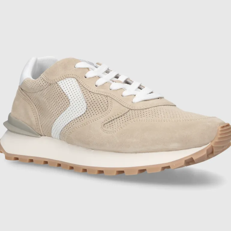 Voile Blanche Herren SNEAKER PARIS BEIGE-WEISS
