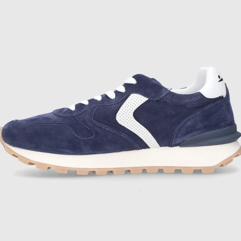 Voile Blanche Herren SNEAKER PARIS BLAU-WEISS