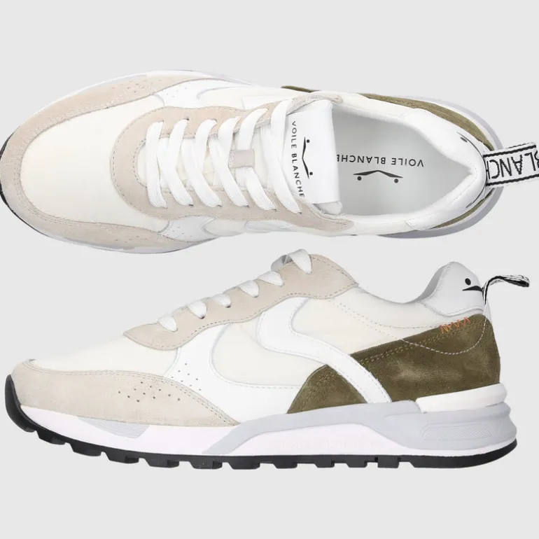 VOILE BLANCHE Herren Sneaker low MAGG Veloursleder