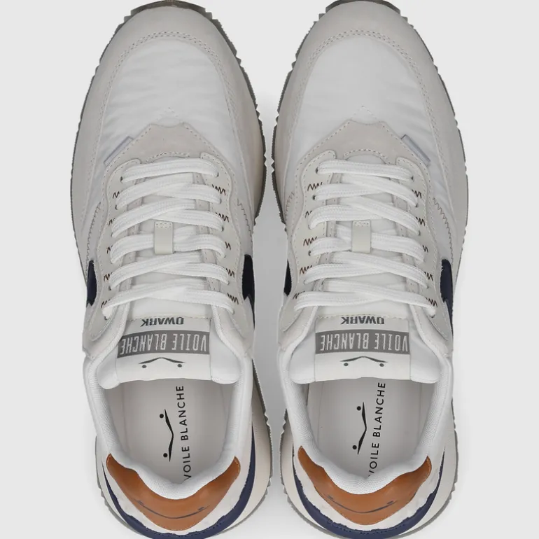 Voile Blanche Herren SNEAKER QWARK WEISS-BLAU